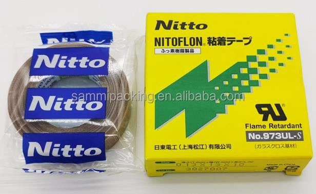 Nitto 973UL Nitto 903 PTFE ταινία ταινίας ινών γυαλιού ταινία ταινίας για σφραγίδα Nitto ταινία 0,13mm × 13mm × 10m 973UL-S