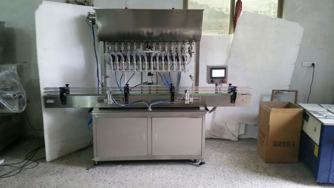 Επαγγελματικό σαμπουάν λοσιόν αυτόματη συσκευή πλήρωσης μπουκαλιών U σχήμα καλλυντικό υγρό σαπούνι συσκευή πλήρωσης