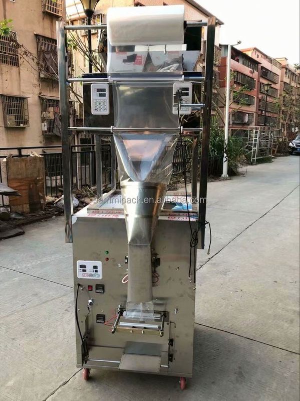 Αυτόματη μηχανή γεμίσματος αλεύρου και σκόνης πλυντηρίου διπλών κεφαλιών 500-1000g Ζύγιση και συσκευασία σε σακούλες για τρόφιμα