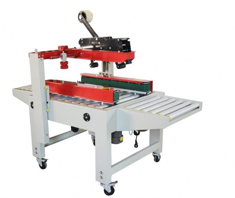 FXJ-6050 Up And Down Drive Belt Carton Sealer με μηχανή σφράγισης καρτονιού με ταινία