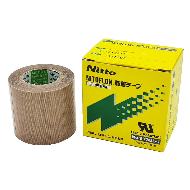 Αρχική ταινία Nitto Denko PTFE Ταινία ανθεκτική στη θερμότητα Ταινία για ηλεκτρική μόνωση Ταινία PTFE 973UL-S