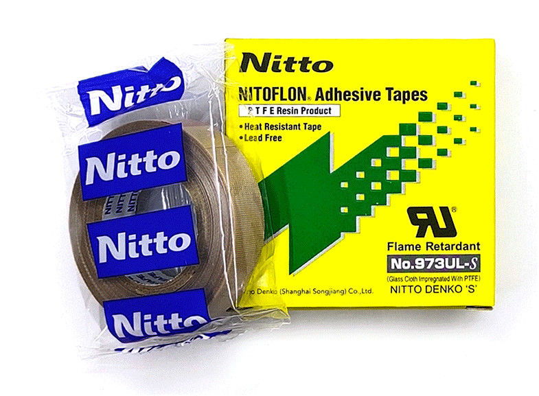Αρχική ταινία Nitto Denko PTFE Ταινία ανθεκτική στη θερμότητα Ταινία για ηλεκτρική μόνωση Ταινία PTFE 973UL-S