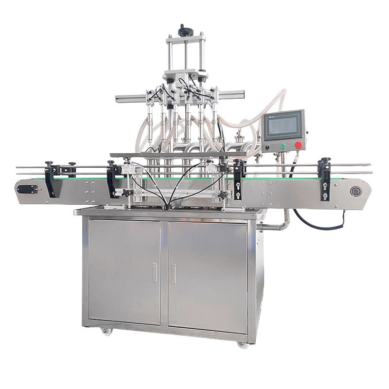 Αυτόματη μηχανή παραγωγής μπουκάλι υγρό γέμιση κάλυψη γραμμής επισήμανσης ανοξείδωτου χάλυβα μηχανή γέμισμα λάδι χείλος λάδι γάλα κουτί