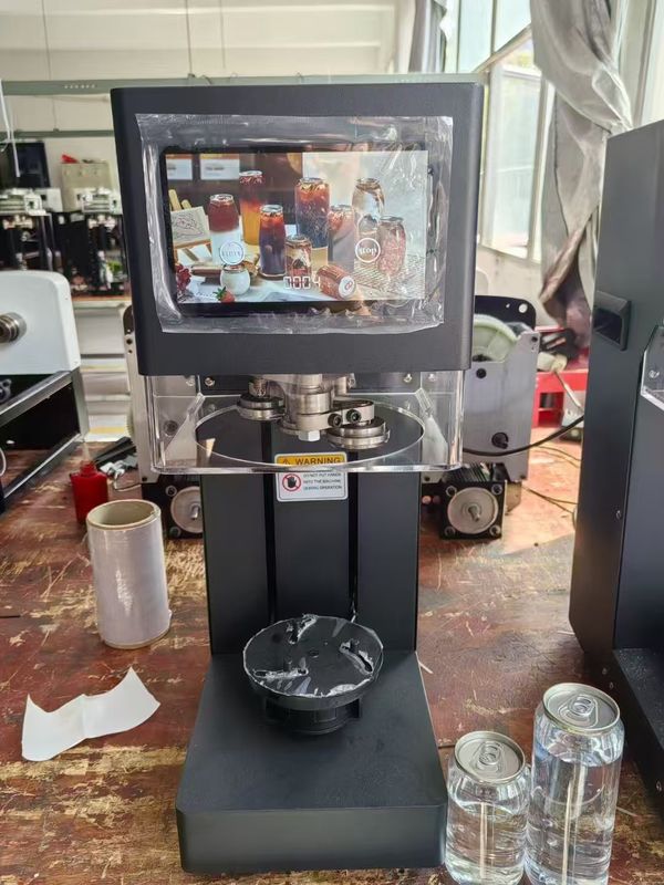 Έξυπνη μηχανή σφράγισης κονσερβών με οθόνη αφής για κονσέρβες τόνου για κατοικίδια, μηχανή σφράγισης αναψυκτικών, μηχανή σφράγισης πλαστικών δοχείων