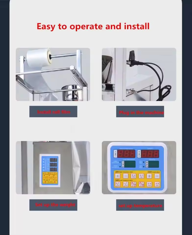 Best Price Dry Powder Filling Sealing Packing Machine 3 Side Seal Type Bag Package Machine