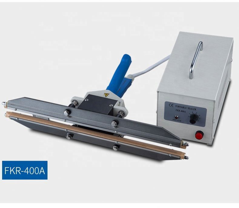Νεότερη Μηχανή Σφράγισης Πλαστικής Μεμβράνης Φορητή FKR-400A Τύπου Χειρολαβής Σφραγιστικό Πολυαιθυλενίου