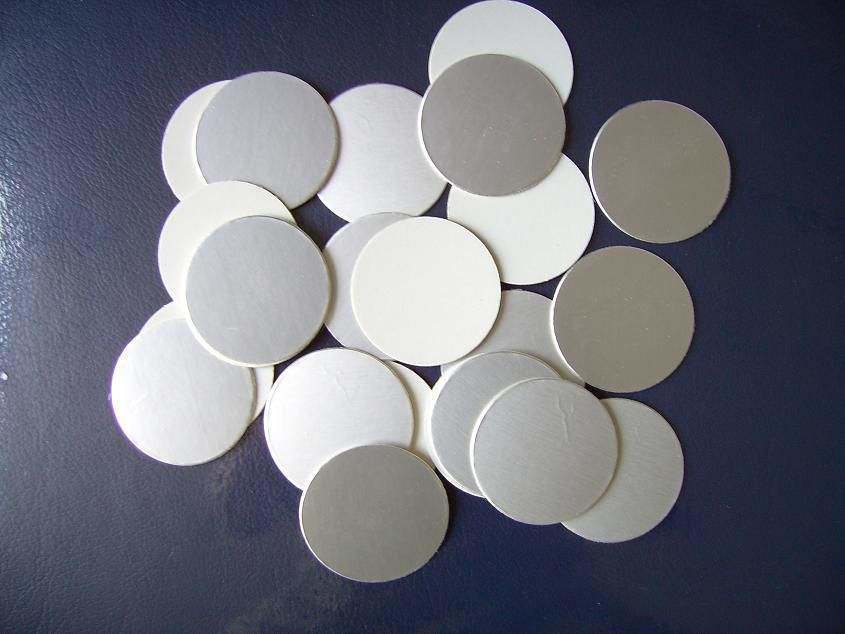 Υψηλής ποιότητας αλουμινένιο φύλλο ενσωματωμένη σφραγίδα PET PE PP φιαλίδιο καπάκι σφραγίδες κάλυμμα Wads για το λάδι καπάκια φιαλίδιο εισαγωγή σφραγίδα