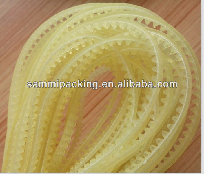 Ζώνη οδηγού μηχανής σφράγισης PU Seamless καλής ποιότητας / οδοντωτός ιμάντας / ιμάντας χρονισμού 410CM/420CM/428CM/630CM