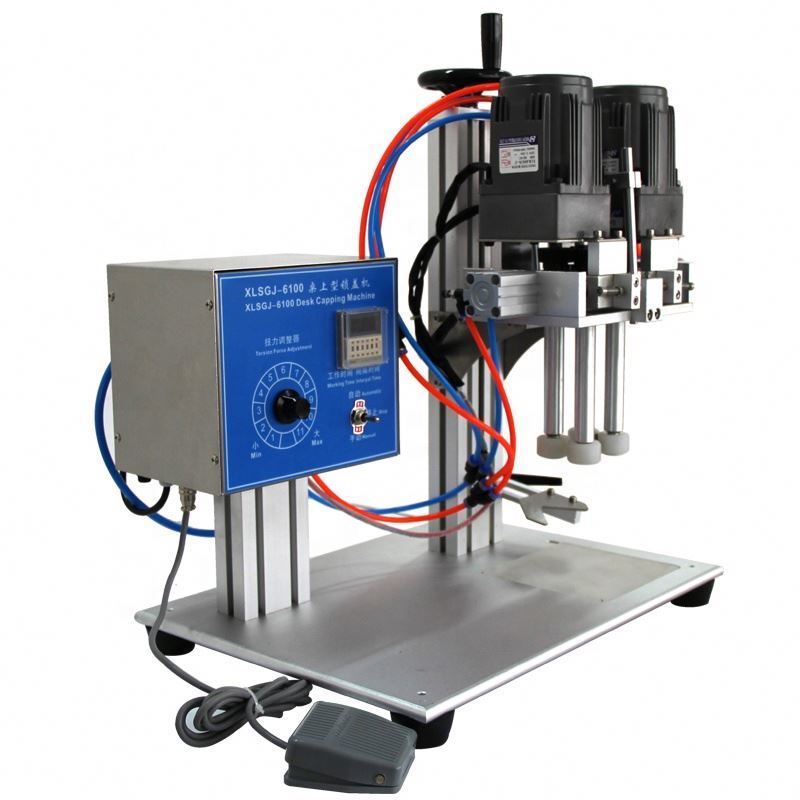 Μηχανή Σφράγισης Ψεκαστήρων, Ημιαυτόματη Μηχανή Σφράγισης Μπουκαλιών για Σαμπουάν, Αφρόλουτρα