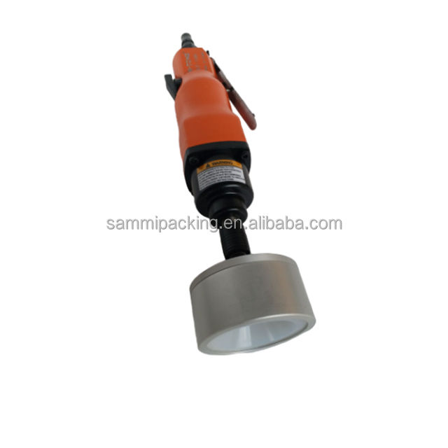 Μηχάνημα σφράγισης μπουκαλιών νερού από πλαστικό καλής ποιότητας, γυάλινο βάζο, χειροκίνητο, με βίδωμα