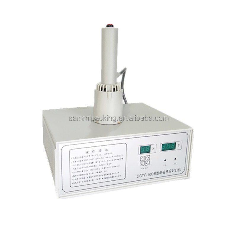 100% Νέο DGYF-500B Μηχανή σφράγισης μπουκαλιών χειροκίνητης επαγωγής
