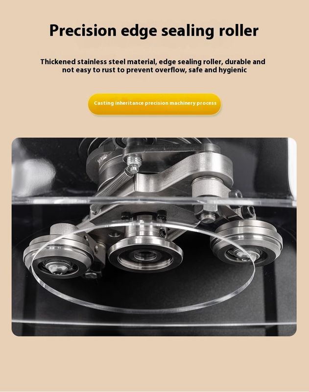 Ημιαυτόματος Σφραγιστής Κονσερβοποίησης PET - Μηχανή Σφράγισης Κονσερβών Τροφίμων, Μπίρας, Τσαγιού με Φυσαλίδες με Υψηλή Απόδοση & Σφράγιση Ακριβείας