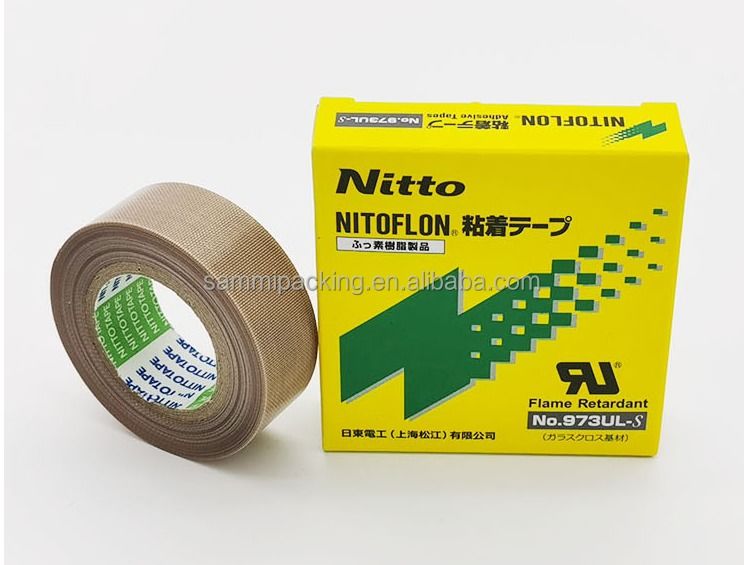 NITTO PTFE 973UL 13mm19mm Ταινία Σφράγισης Υψηλής Θερμοκρασίας από Σιλικόνη και Teflon, Ανθεκτική στη Θερμότητα