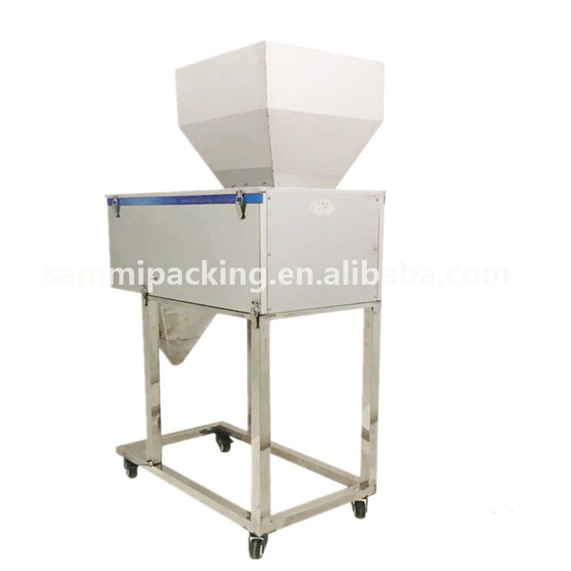 Αυτόματη Ημιαυτόματη Μηχανή Γεμίσματος Κόκκων για Σιτάρι, Ζάχαρη, Φασόλια, Ρύζι με Μεγάλη Χοάνη, Κεντρικό Κινητήρα, Εφαρμογή σε Ποτά