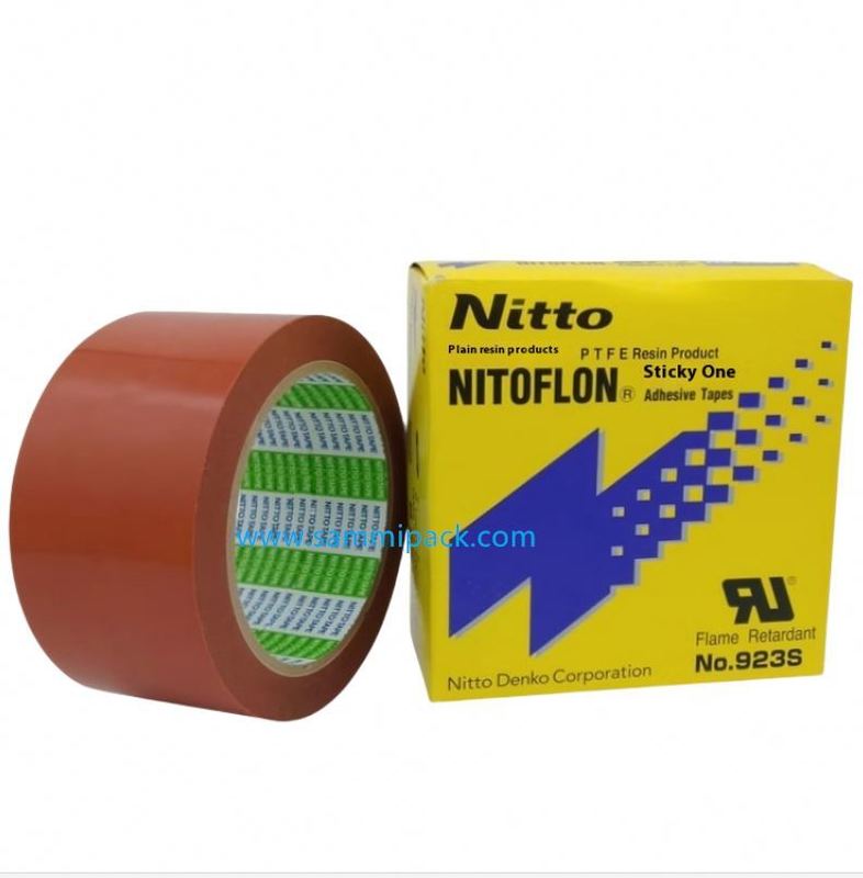 Αρχική ταινία ταινίας Nitto Denko PTFE Nitto 923S Ταινία αντοχής σε υψηλές θερμοκρασίες για μηχανή λαμιμάτωσης