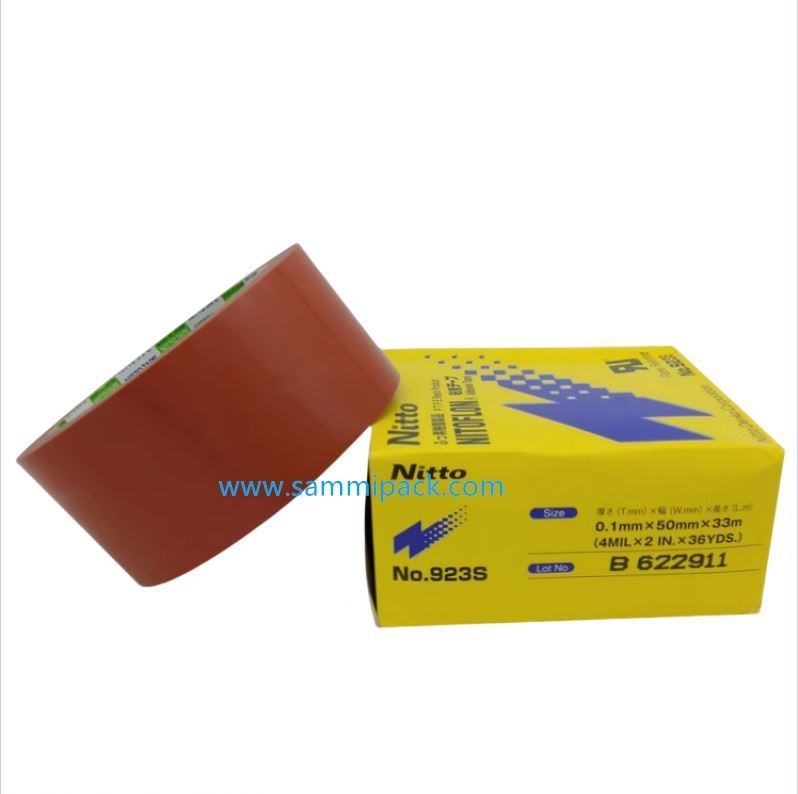 Αρχική ταινία ταινίας Nitto Denko PTFE Nitto 923S Ταινία αντοχής σε υψηλές θερμοκρασίες για μηχανή λαμιμάτωσης