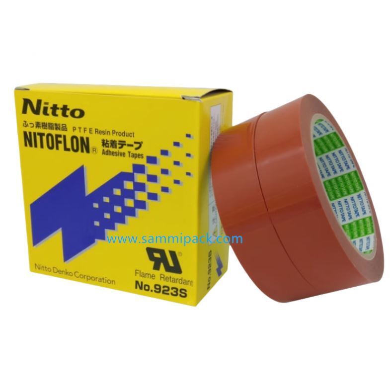 Αρχική ταινία ταινίας Nitto Denko PTFE Nitto 923S Ταινία αντοχής σε υψηλές θερμοκρασίες για μηχανή λαμιμάτωσης