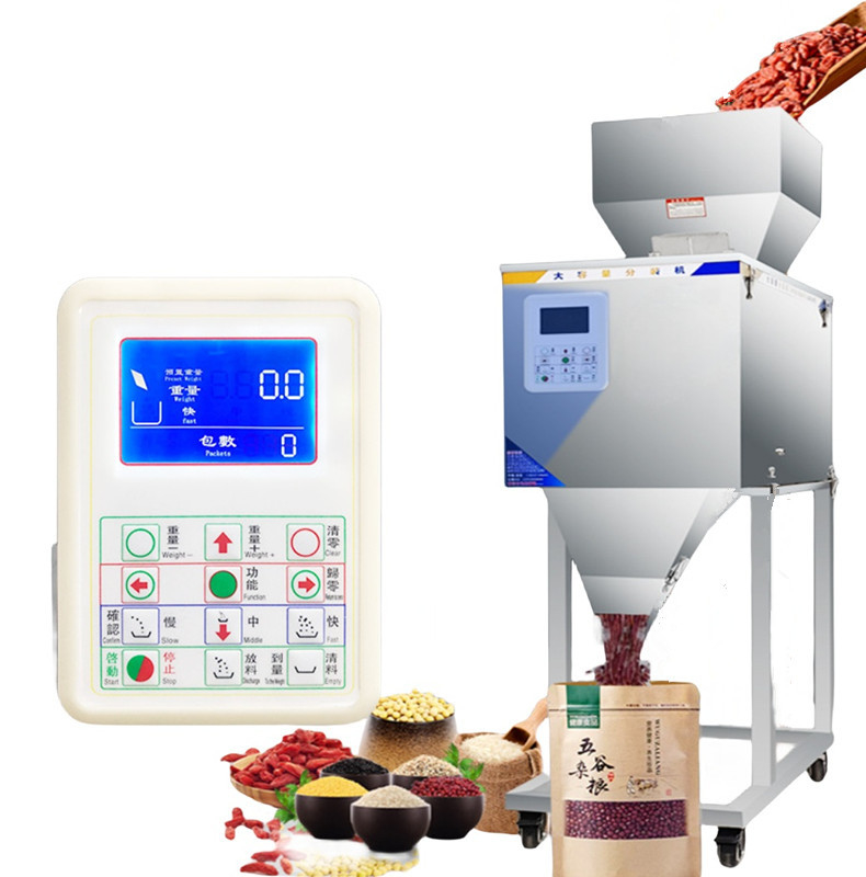 2025 Hot Sale Powder Granule Filling Machine Grain Bean Tea Bag Weighing  Filling Machine With Sensor for Bag Barrel