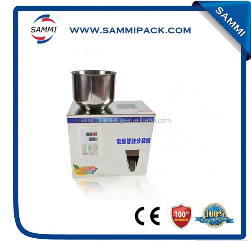 Ζεστή πώληση FZ-100 ξηρό τσάι, σκόνη, σπόροι, σιτηρά ζυγίζοντας μηχανή πλήρωσης 2-100g