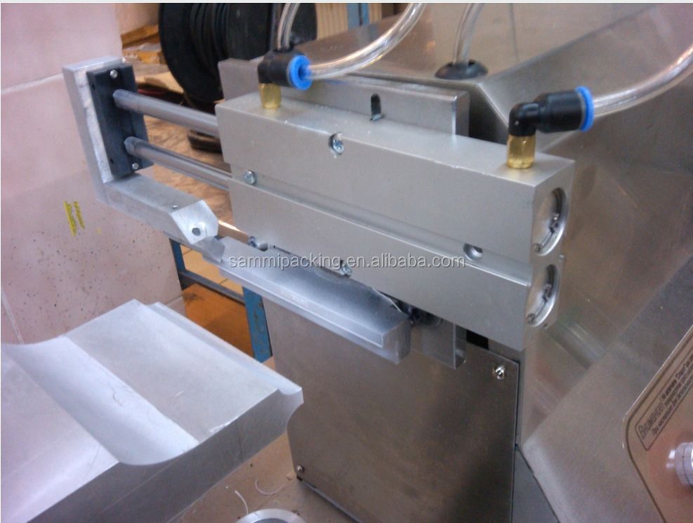 Ημιαυτόματη χειροκίνητη υπερηχητική καλλυντική πάστα οδοντόκρεμα πλαστικό μαλακό σφραγιστή σωλήνα σφραγίσματος μηχανή σφραγίσματος σωλήνα σφραγιστή ουρά