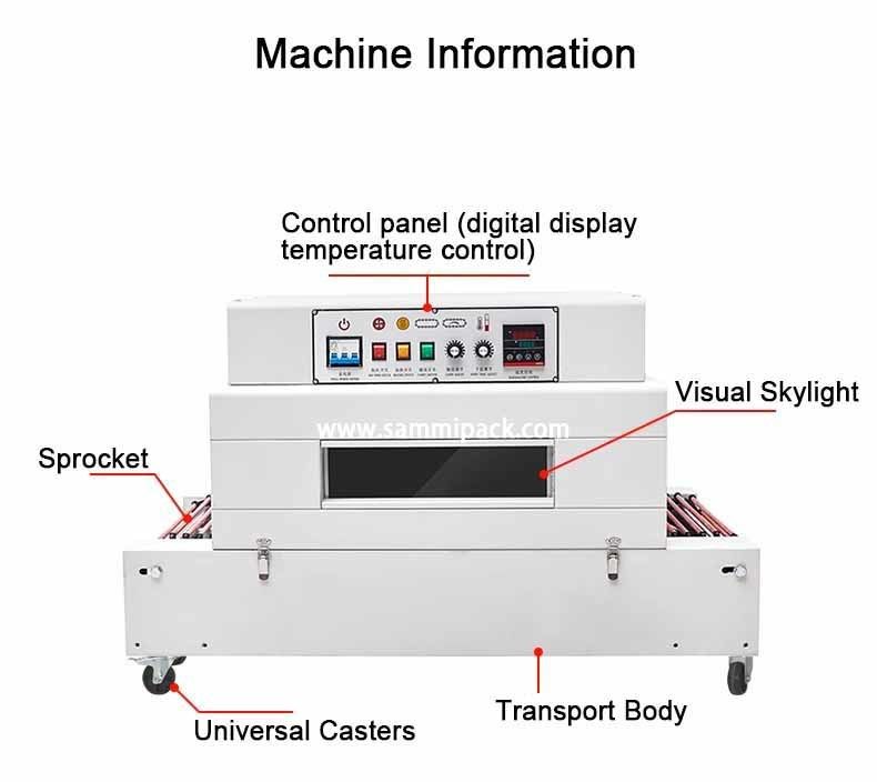 Μηχανή Συσκευασίας Μικρού Κόστους για Συσκευασία, Πολυλειτουργική Θερμοσυστελλόμενη Θήκη για Κουτί Αρώματος, βίντεο, βιβλίο, κλπ.