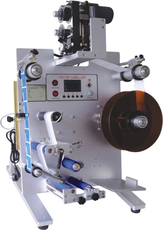 Αυτόματη Μηχανή Ετικετοποίησης Αυτοκόλλητων Κάθετης Τοποθέτησης για Μπουκάλια με Εκτυπωτή Ημερομηνίας