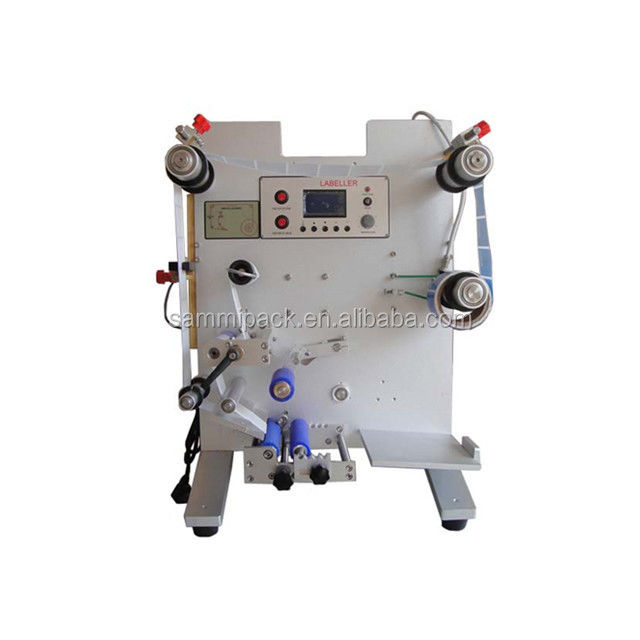 Ηλεκτρικό Μηχάνημα Ετικετοποίησης Στρογγυλών Φιαλών για Σταγόνες Αυτιών Μοναδικό Νέο Ημιαυτόματο με Κύριο Μοτέρ