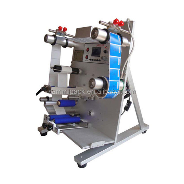 Ηλεκτρικό Μηχάνημα Ετικετοποίησης Στρογγυλών Φιαλών για Σταγόνες Αυτιών Μοναδικό Νέο Ημιαυτόματο με Κύριο Μοτέρ