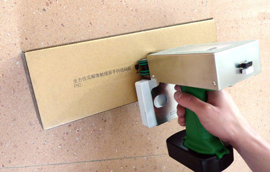 Εκτυπωτής Inkjet Flatbed Υψηλής Απόδοσης, Μηχανή Κωδικοποίησης Ημερομηνίας Λήξης Φορητός Εκτυπωτής Inkjet AU-260