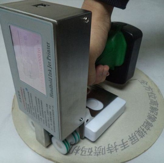 Εκτυπωτής Inkjet Flatbed Υψηλής Απόδοσης, Μηχανή Κωδικοποίησης Ημερομηνίας Λήξης Φορητός Εκτυπωτής Inkjet AU-260