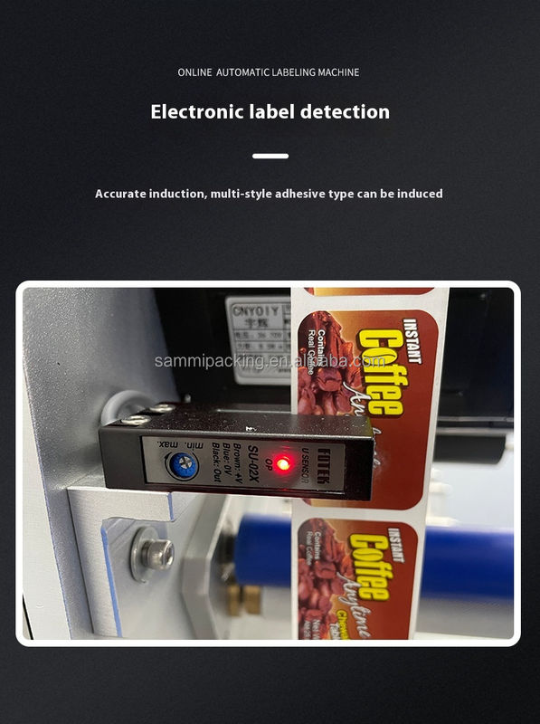 2025 Νέος αυτόματος ετικέτα Εφαρμοστής πλαστικής μπουκάλια Ετικέτα μπροστινή και πίσω πλευρά Διπλές πλευρές στρογγυλή μπουκάλι Ετικέτα μηχανή