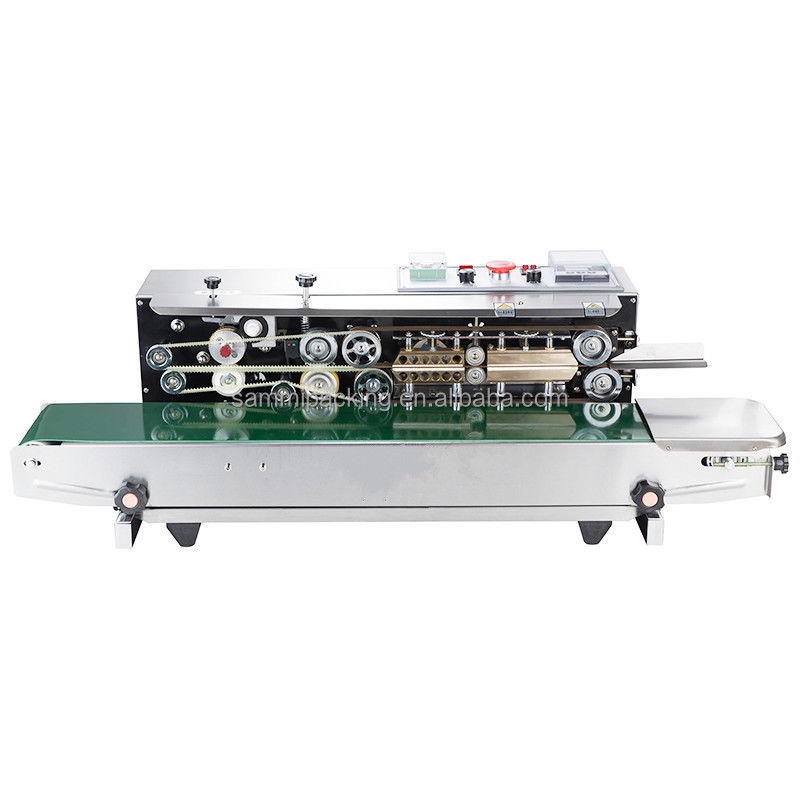 2025 Εύκολη λειτουργία Οριζόντια ηλεκτρική τσάντα τροφίμων τύπου φερμουάρ τσάντα θερμικής ταινίας σφραγιστή συσκευασίας