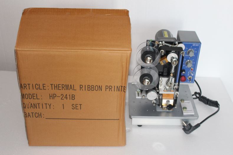 Νέος Ημι-Αυτόματος Εκτυπωτής Κωδικών με Κορδέλα Θερμού Χρώματος