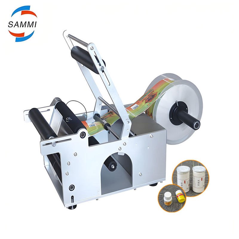 Μηχανή Σήμανσης Μικρών Επιτραπέζιων Φιαλών Αυτόματη Μηχανή Σήμανσης Στρογγυλών Φιαλών Αντί Χειροκίνητης Μηχανής Σήμανσης