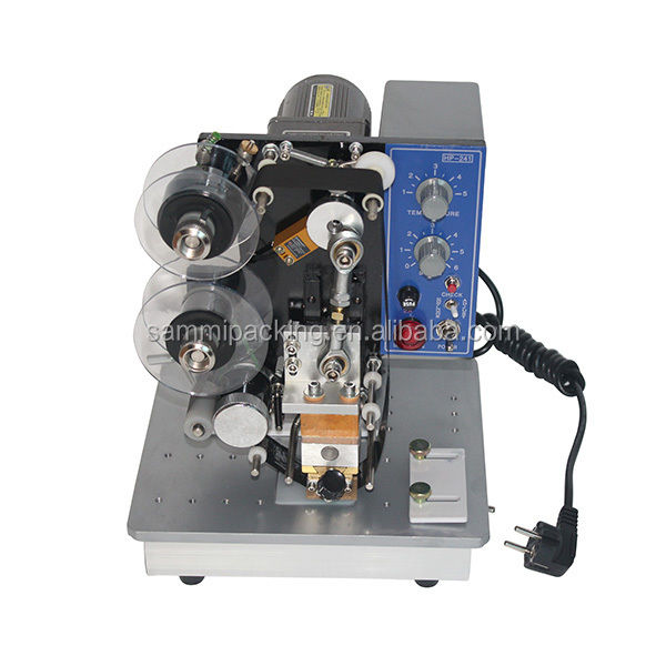 Ηλεκτρική Ημιαυτόματη Μηχανή Εκτύπωσης Αρίθμησης και Σφράγισης Ημερομηνίας, Καινούργια Κατάσταση, Κεντρικός Κινητήρας για Σάκους, Μεμβράνη Αλουμινίου