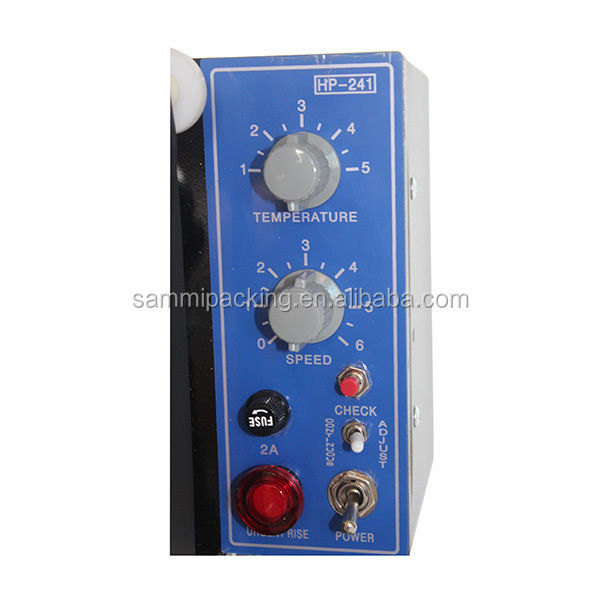 Ηλεκτρική Ημιαυτόματη Μηχανή Εκτύπωσης Αρίθμησης και Σφράγισης Ημερομηνίας, Καινούργια Κατάσταση, Κεντρικός Κινητήρας για Σάκους, Μεμβράνη Αλουμινίου