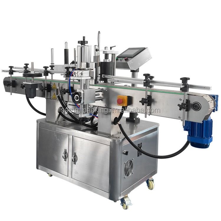 2024 Πωλήσεις στην Κίνα Αξιόπιστες ημιαυτόματες μηχανές επισήμανσης κυλίνδρων Ηλεκτρική κίνηση με συστατικά PLC