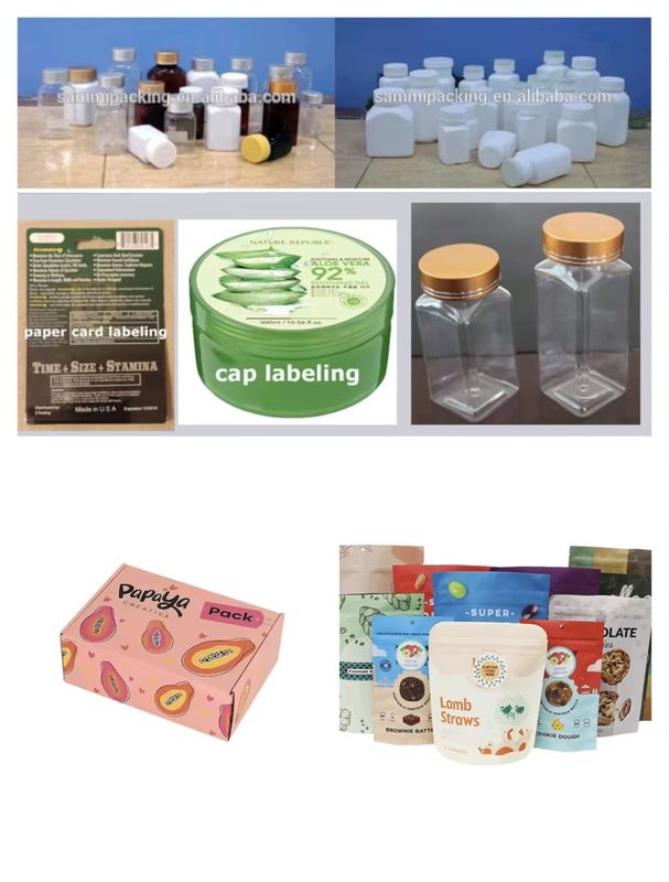 Επαγγελματική Μηχανή Ετικετοποίησης Επίπεδων Επιφανειών Προσαρμοσμένη για Κουτιά/Σακούλες/Καπάκια/Ετικέτες Αυτοκόλλητων Τετράγωνων Μπουκαλιών