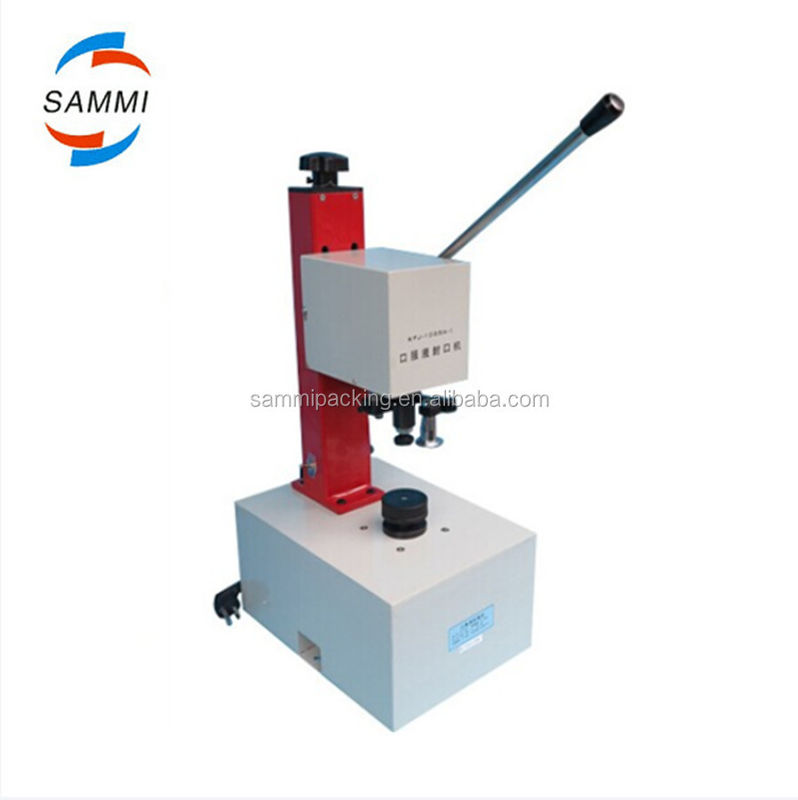 Μηχανή χειροκίνητου καπάκισης για μπουκάλια υγρού από το στόμα, φιαλίδια, μπουκάλια πενικιλίνης, μπουκάλια αντιβιοτικών