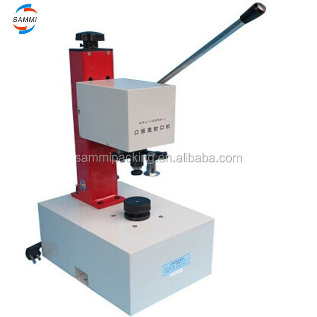 Μηχανή χειροκίνητου καπάκισης για μπουκάλια υγρού από το στόμα, φιαλίδια, μπουκάλια πενικιλίνης, μπουκάλια αντιβιοτικών