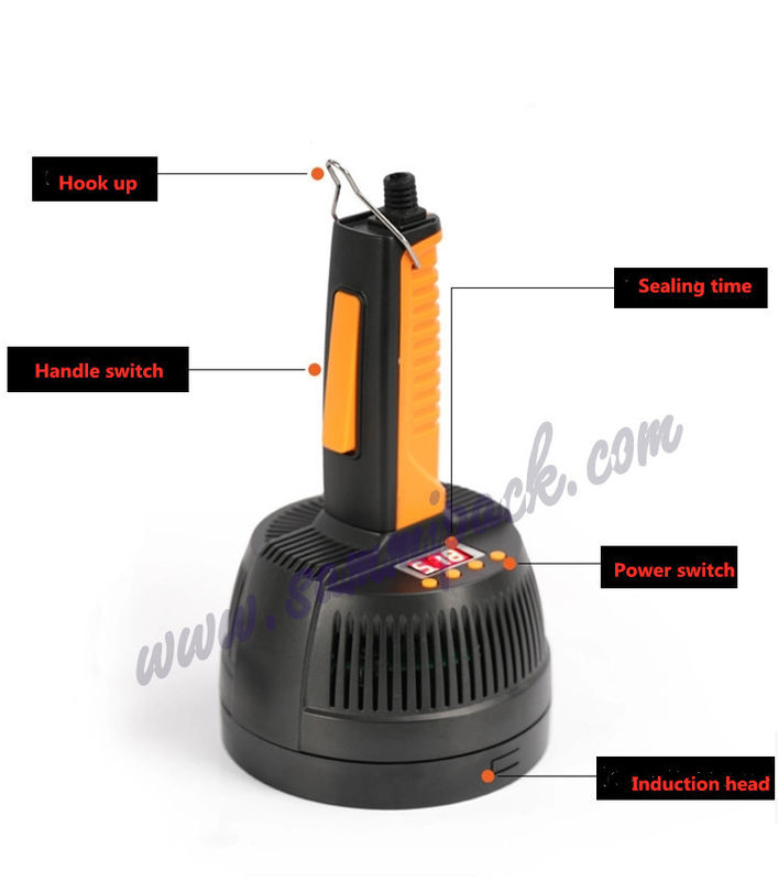 Υψηλής ποιότητας χειροκίνητες ενσωματωμένες σφραγίδες φορητή ηλεκτρομαγνητική συσκευή ενσωματωμένης σφραγίδωσης για 20-100mm φύλλο αλουμινίου