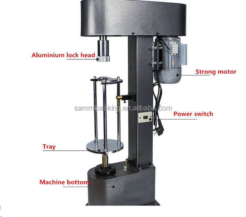 Εταιρική απευθείας πώληση DK-50 Pilfer Proof Capper Capping Machine Aluminium Cap Capper