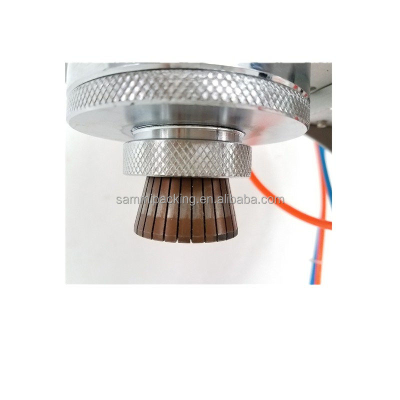 Ζεστή πώληση CH-200 ημιαυτόματη μηχανή για την κάλυψη μπουκαλιών αρωμάτων/πνευματική μηχανή για την κάλυψη αρωμάτων με καλή τιμή