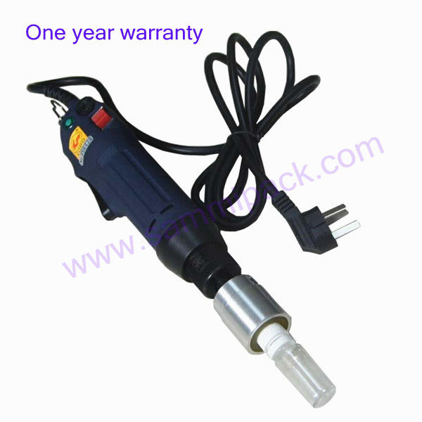 Φορητή Ηλεκτρική Μηχανή Σφράγισης Μπουκαλιών Χειρός Αυτόματη Με Δακτύλιο Ασφαλείας Πλαστικό Κλείσιμο Μπουκαλιών Εργαλείο Σφράγισης