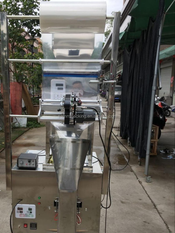 Πολύ καυτή προσφορά 100-500g Αυτόματη μηχανή συσκευασίας φακέλων με εκτυπωτή ημερομηνίας και αισθητήρα φωτοκυττάρου