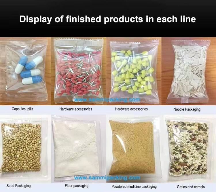 Φαρμακευτική συσκευασία 50-500g Πολυλειτουργική αυτόματη συσκευασία για σκόνη Σφαιρίδια σνακ συσκευασία με 1 έτος εγγύηση