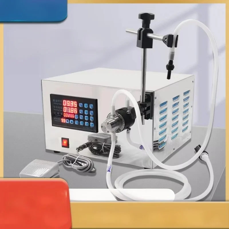 Ημιαυτόματη μαγνητική μηχανή πλήρωσης αντλίας ελαφρώς ανθεκτική στη διάβρωση χειροκίνητη διανομέας αλκοόλης νερού