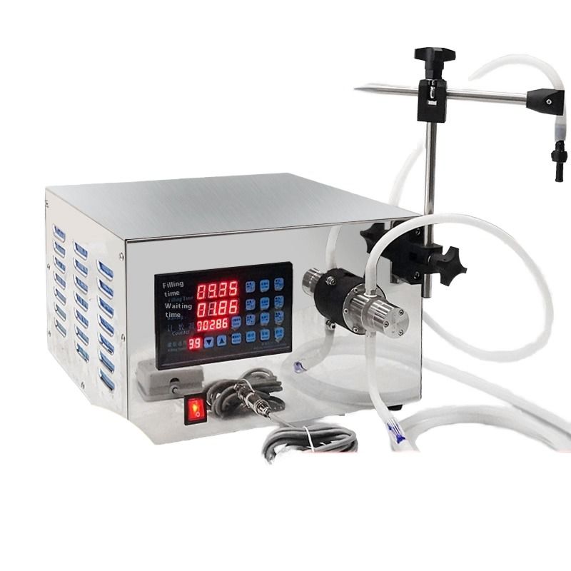 Ημιαυτόματη μαγνητική μηχανή πλήρωσης αντλίας ελαφρώς ανθεκτική στη διάβρωση χειροκίνητη διανομέας αλκοόλης νερού