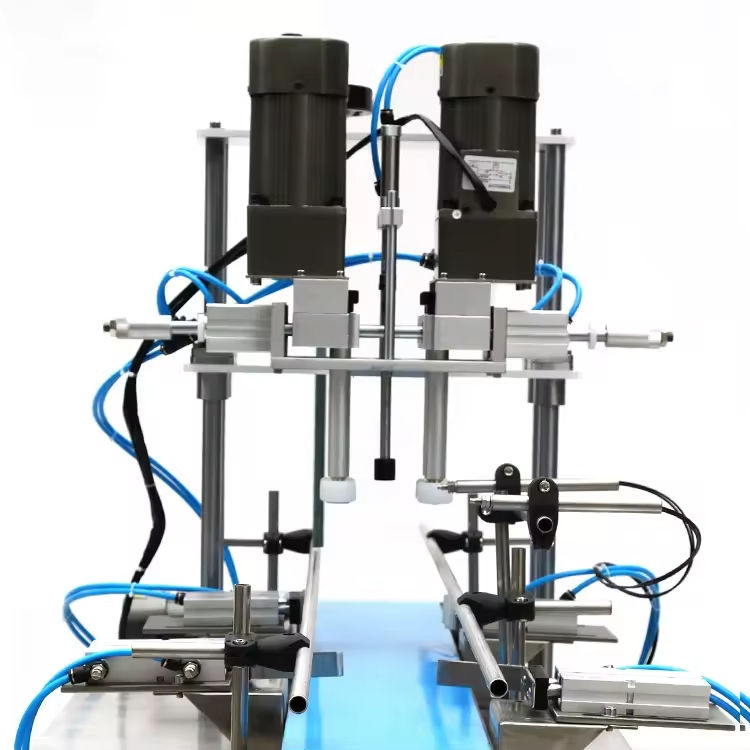 Μηχάνημα πωματισμού φιαλών με ηλεκτρικό καπάκι υψηλής ποιότητας για επιτραπέζια χρήση, ημιαυτόματο για πλαστικά και γυάλινα μπουκάλια