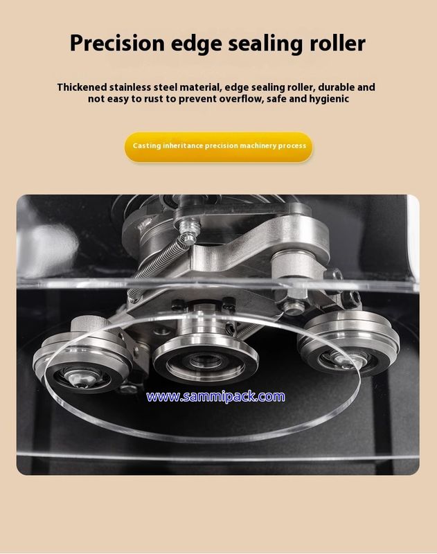 2025 Η πιο δημοφιλής αυτόματη μηχανή σφράγισης διαφανών δοχείων για ποτά, καφέ, σόδα, κονσέρβες, τενεκεδένια ποτήρια και μπουκάλια προς πώληση